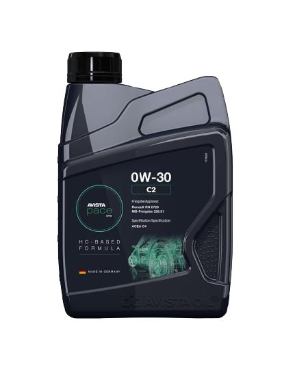 Моторное масло AVISTA PACE EVO C2 0W-30, 1л